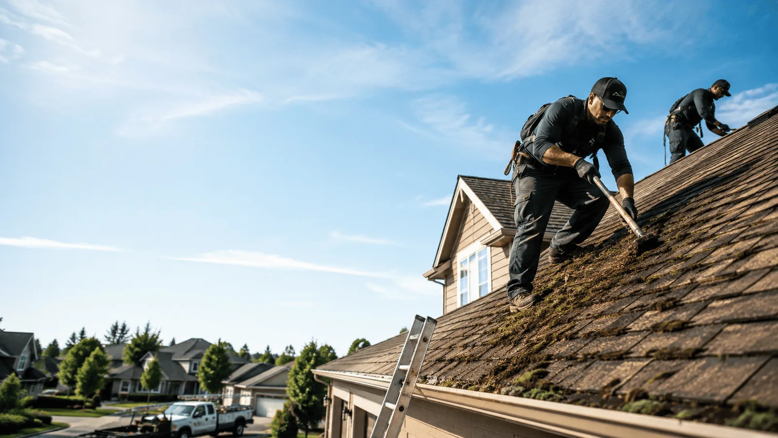 Roof Moss Removal in Wauconda, WA near me